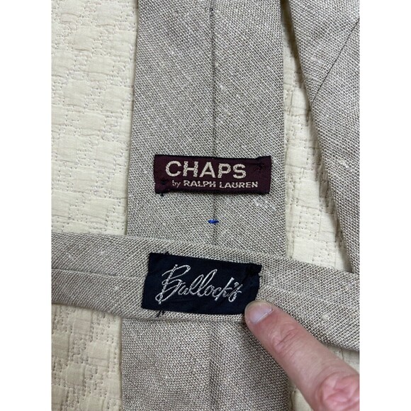 Ralph Lauren Other - Bullocks Canvas Tie Chaps Ralph‎ Lauren Vintage Wedding | Tan | 3"W 52"L